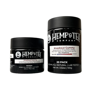 Knockout Gummy Blue Razzberry