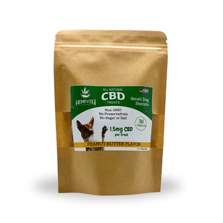CBD Pet Treats - Small Dog Biscuits | Hemp & Tea Company - Charlotte, NC