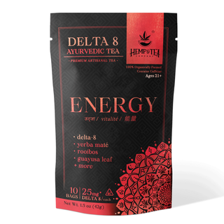 Ayurvedic Delta 8 Tea - Energy | Hemp & Tea Company - Charlotte, NC