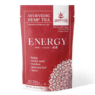 Ayurvedic Hemp Tea - Energy | Hemp & Tea Company - Charlotte, NC