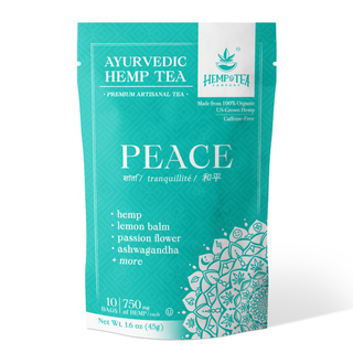 Ayurvedic Hemp Tea - Peace | Hemp & Tea Company - Charlotte, NC