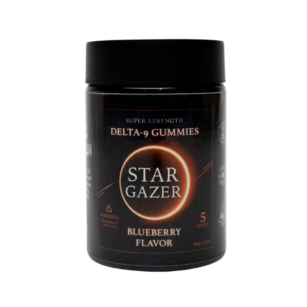 Stargazer Gummy Blueberry Delta 9 50mg | Hemp & Tea Company