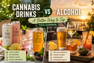  Cannabis Drinks vs Alcohol: A Better Way to Sip This Summer