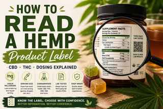How to Read a Hemp Product Label Before You Buy