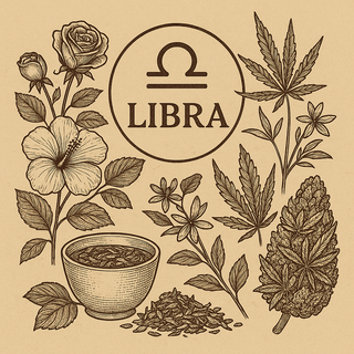 Libra Season: Loose-Leaf Teas & Cannabis Strains for Balance and Harmony