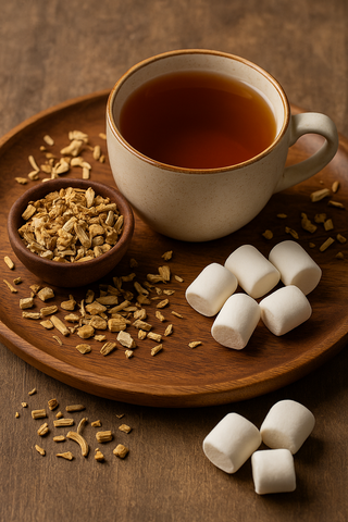 Marshmallow Root Tea: The Soothing Herbal Inspiration Behind the Marshmallow