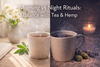 Morning & Night Rituals with Tea and Hemp