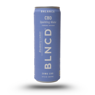 BLNCD Sparkling Water Terpene Infused - 20mg CBD  355ml