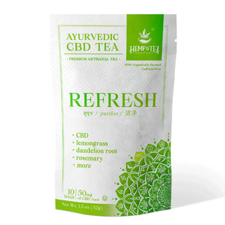 Ayurvedic CBD Tea - Refresh | Hemp & Tea Company - Charlotte, NC