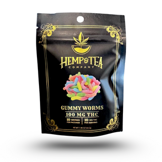 Delta 9 THC Gummy Worms 100mg