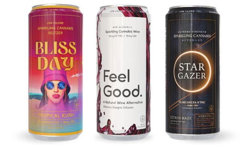 エルセーヌ　ドリンク　ゴージャス Feel Good, Bliss Day & Star Gazer | THC Drinks, Gummies & Tea