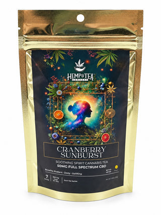 Full Spectrum Cranberry Sunburst Soothing Cannabis Tea