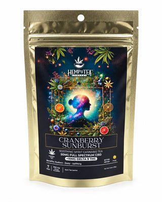 Delta 9 Cranberry Sunburst Soothing Spirit Cannabis Tea