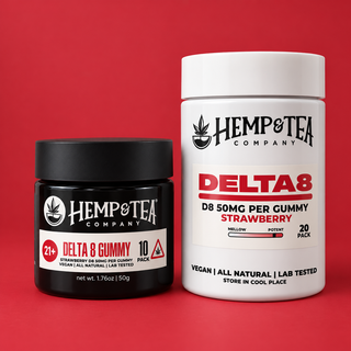 Delta 8 50mg Gummies Strawberry