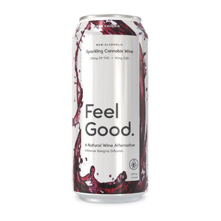 Feel Good Sparkling THC Wine Drinks product image from Hemp & Tea Company