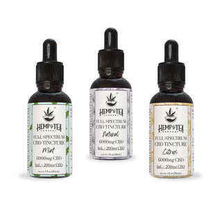 Full Spectrum CBD Tincture 6000mg | Hemp & Tea Company - Charlotte, NC