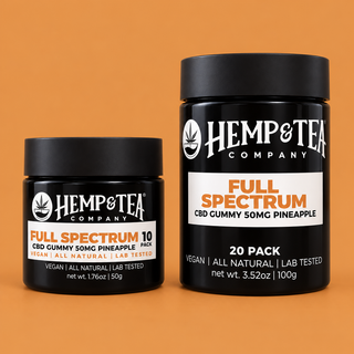 Full Spectrum CBD Gummy 50mg Pineapple