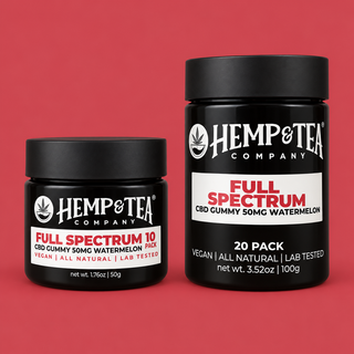 Full Spectrum CBD Gummy 50mg Watermelon