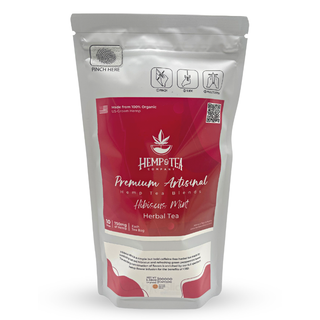 Hibiscus Mint Hemp Tea | Hemp & Tea Company - Charlotte, NC