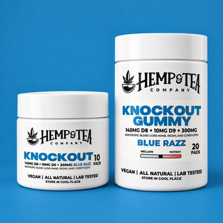Knockout Gummy Blue Razzberry