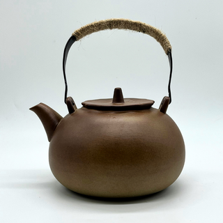 Medium Clay Teapot with Handle Teaware product image from Hemp & Tea Company