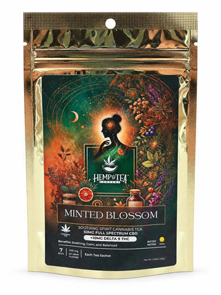 Delta 9 Minted Blossom Soothing Spirit Wellness Tea