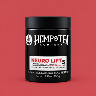 Neuro Lift 50mg D9 + 25mg THCV + 50mg CBG + 300mg Mushroom Blend