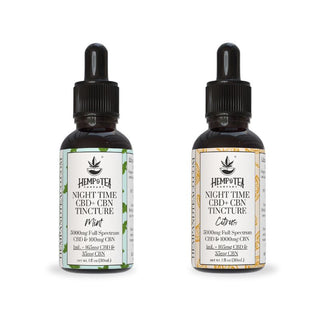 Nighttime CBD CBN Tincture 6000mg | Hemp & Tea Company - Charlotte, NC