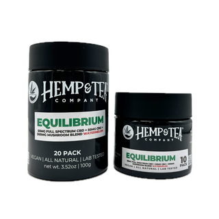 Equilibrium Gummies 50mg Full Spectrum CBD + 50mg CBG + 300mg Mushroom Blend