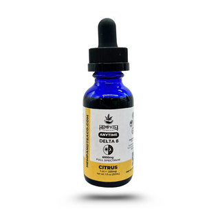 Full Spectrum Delta 8 6000mg Oil Tinctures product image from Hemp & Tea Company