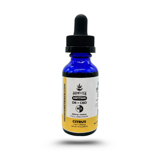 Full Spectrum D8 + CBD 3000mg + 3000mg oil Tinctures product image from Hemp & Tea Company