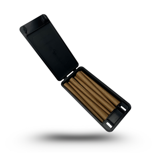 Brown Hemp Wraps with Case 6ct