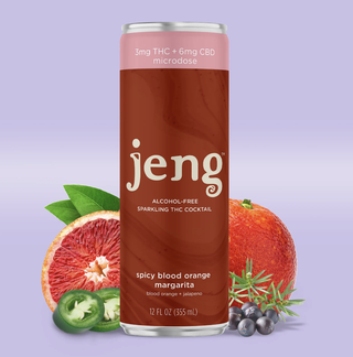 Jeng THC Infused Spicy Blood Orange Margarita
