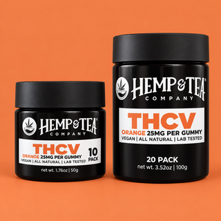 THCV Gummies 25mg Orange