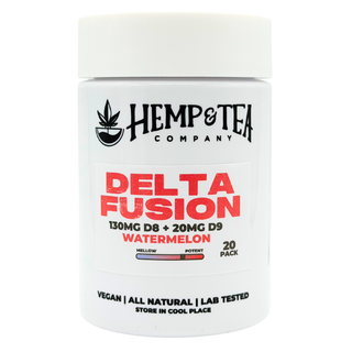 Delta Fusion 130mg D8 + 20mg D9 watermelon