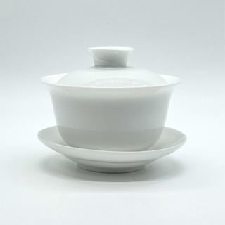 White Gai Wan Teaware product image from Hemp & Tea Company