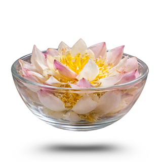 White Lotus Loose Leaf Botanical Herbal Tea