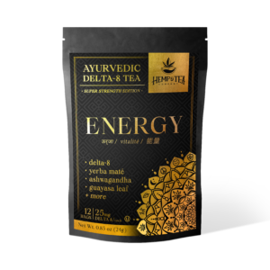 Delta 8 Ayurvedic Tea Bags - Energy