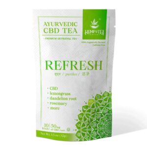 Ayurvedic CBD Tea Bags - Refresh Blend 50mg