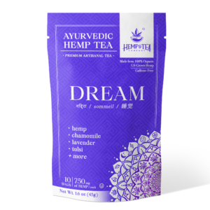 Ayurvedic Hemp Tea Bags - Dream Blend