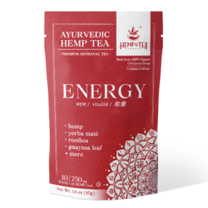 Ayurvedic Hemp Tea Bags - Energy Blend