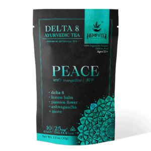 Ayurvedic Delta 8 Tea Bags - Peace Blend