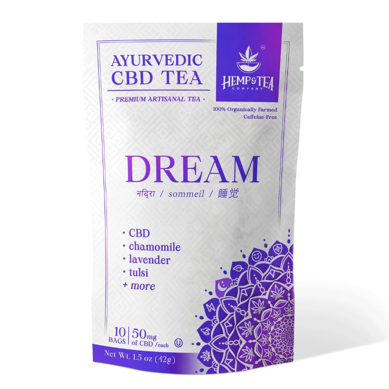 Ayurvedic CBD Tea Bags - Dream Blend 50mg
