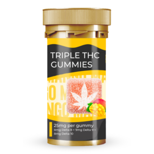 Triple THC Gummies Mango